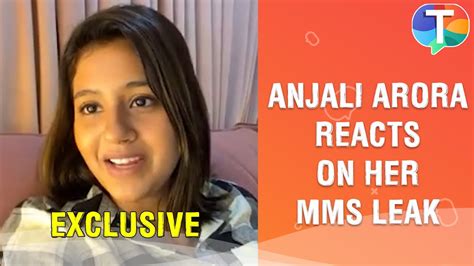 anjali arora new leaked video|Anjali Arora talks about her infamous leaked morphed video; says。